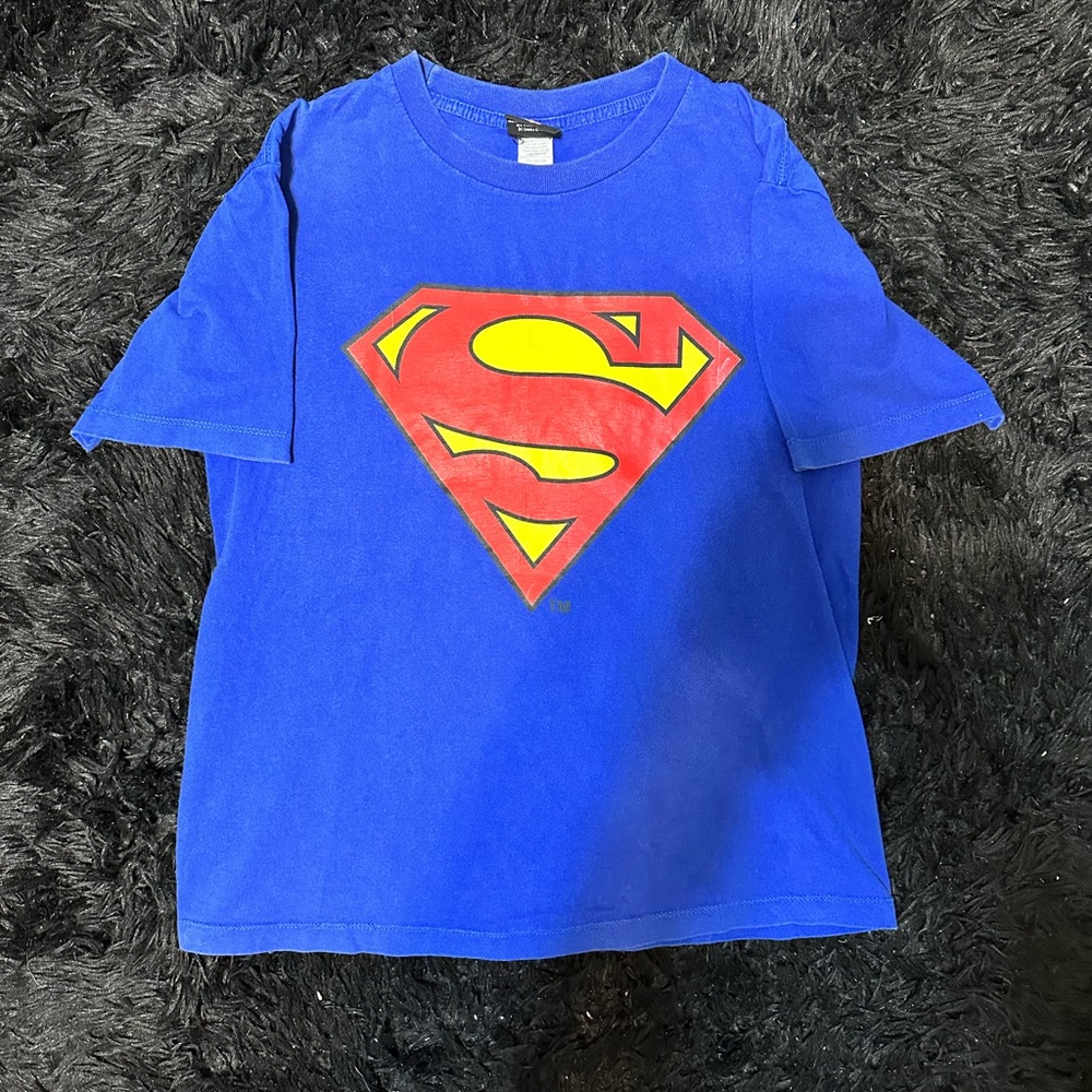 Vintage 1999 Warner Bros DC Comics Superman Single Stitch T Shirt